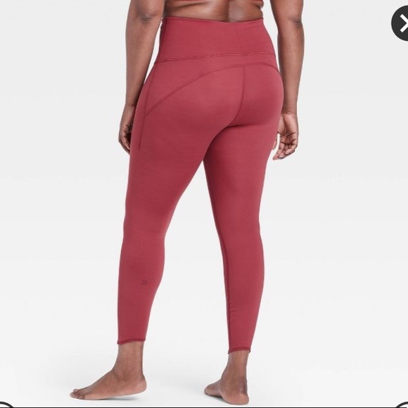 ORIG. $40 All in Motion Cranberry Women's Premium Ultra High-Waisted Leggings - Picture 4 of 14